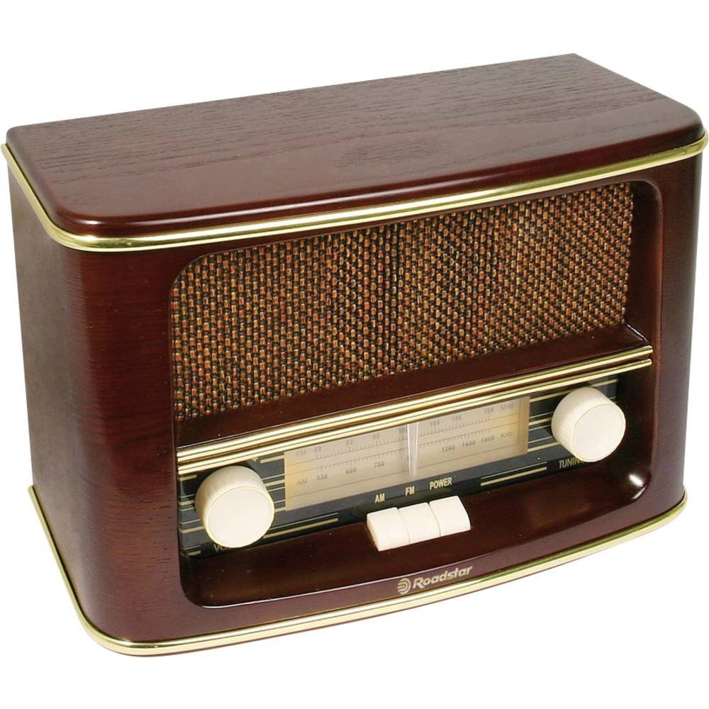 Roadstar Radio FM HRA-1500/N, Brązowy