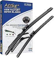 Vista 9 de 2 Limpiaparabrisas de 26" + 26" para Parabrisas Delantero para Mercedes W211 Clase E 2003-2009 Clase SL SL500 SL55 SL550 SL600 2003-2012 C219 Clase