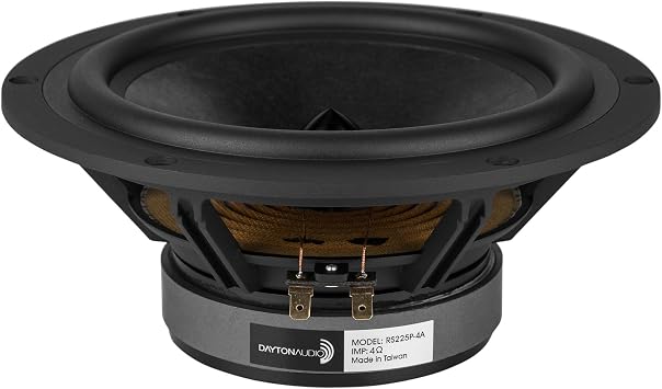 Dayton Audio RS225P-4A 8" Reference Paper Woofer 4 Ohm