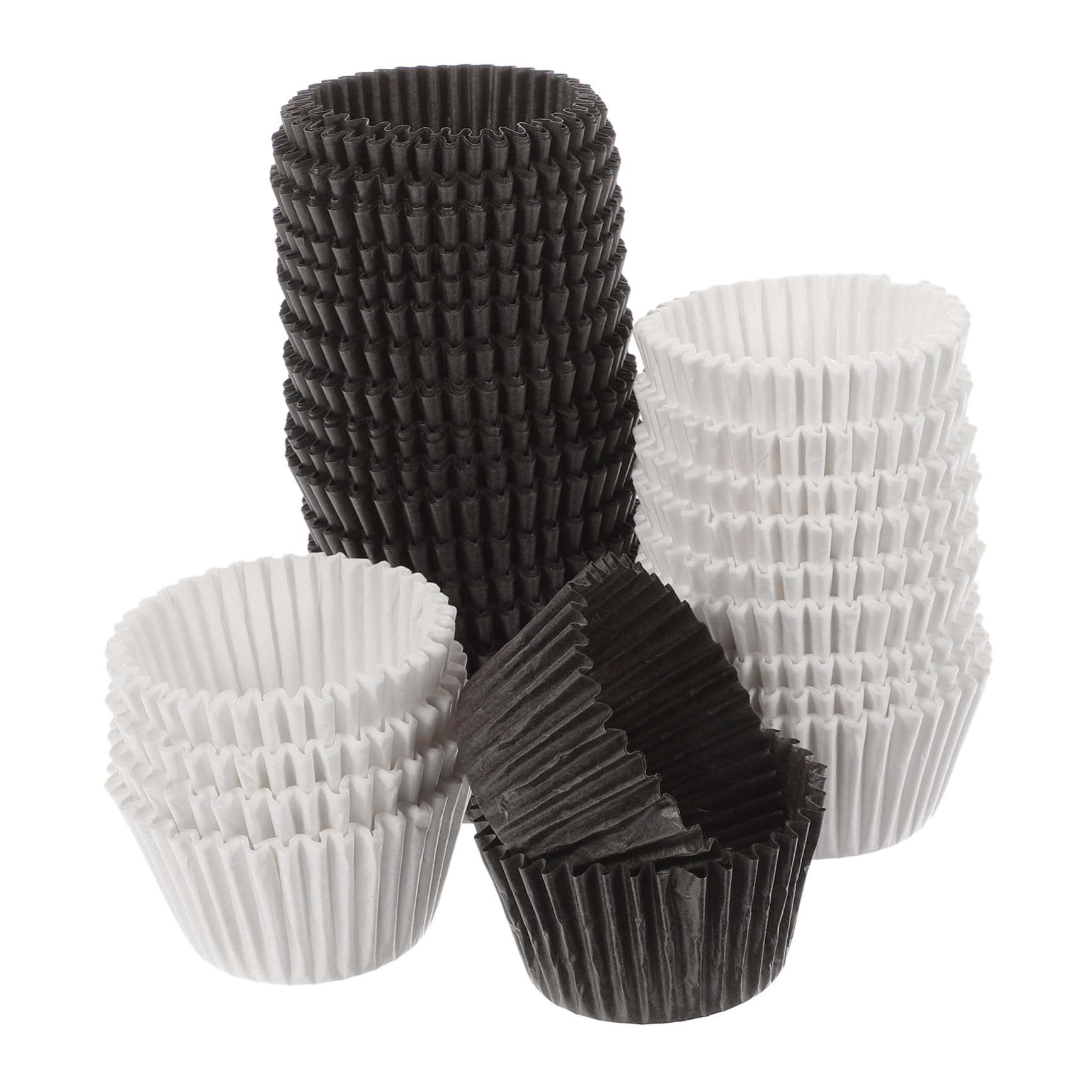 Ciieeo de Capacillos de Papel sin Olor y Resistentes 1000 Piezas Moldes de Papel a Prueba de Grasa para Cupcakes y Muffins Ideales para Bodas y Snacks