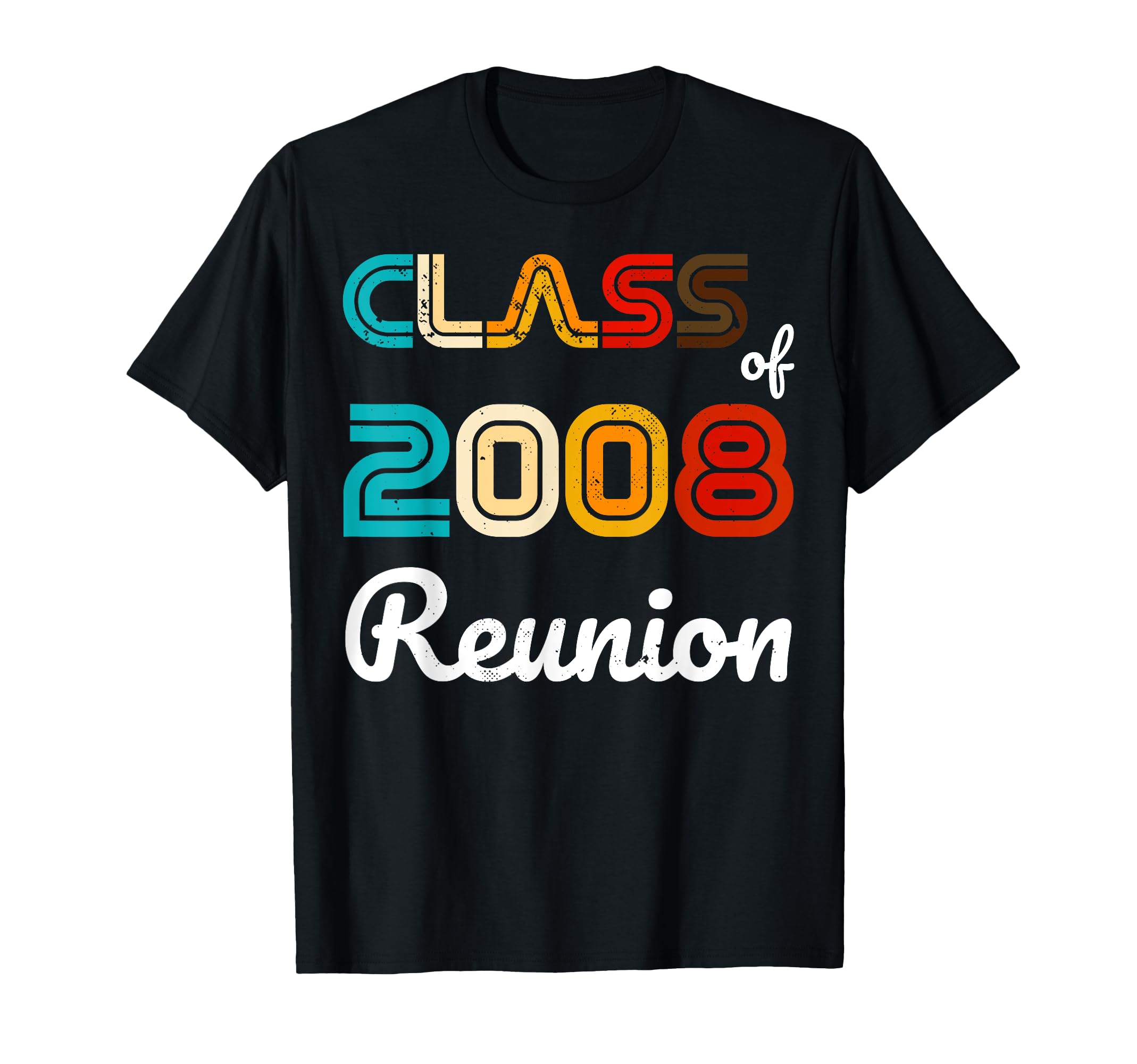 Class of 2008 Shirt High School College Reunion Vintage T-Shirt