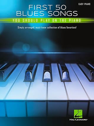 First 50 Blues Songs piano boek