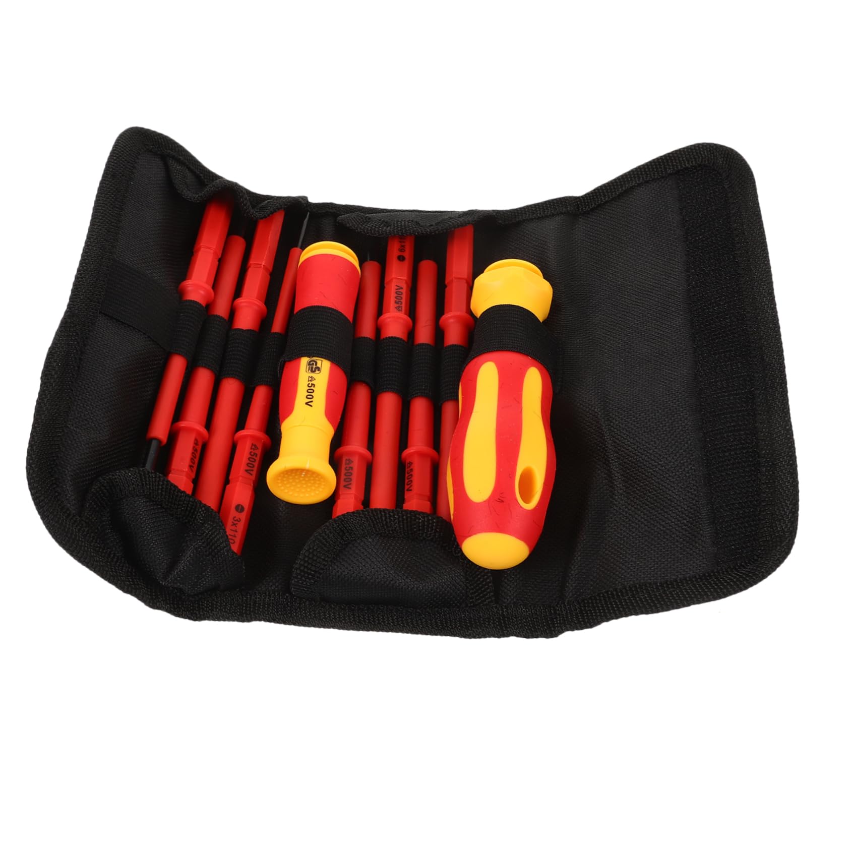 Lurrose 5 Set Set Di Cacciavite Isolato Kit Di Strumenti Kit Cacciavite Per Elettricista Testa Piatta Elettrico Di Cacciaviti Per Elettricisti Attrezzo Utensili Pp
