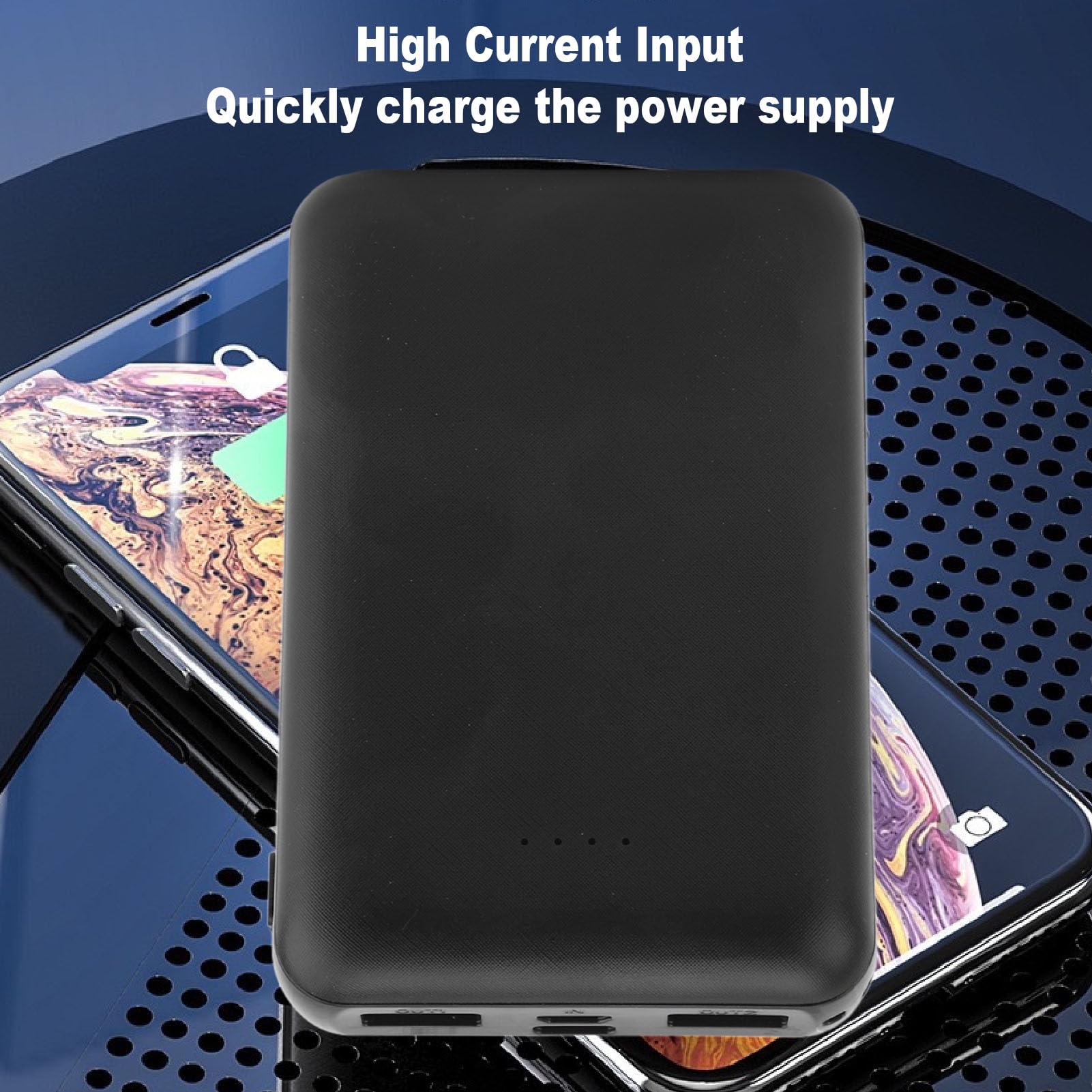 FTVOGUE Batterie Externe Chauffante USB 10 000 MAh pour Vêtements, Légère et Portable, Affichage Numérique Intelligent pour Les Porteurs de Gilets et de Vestes Chauffants