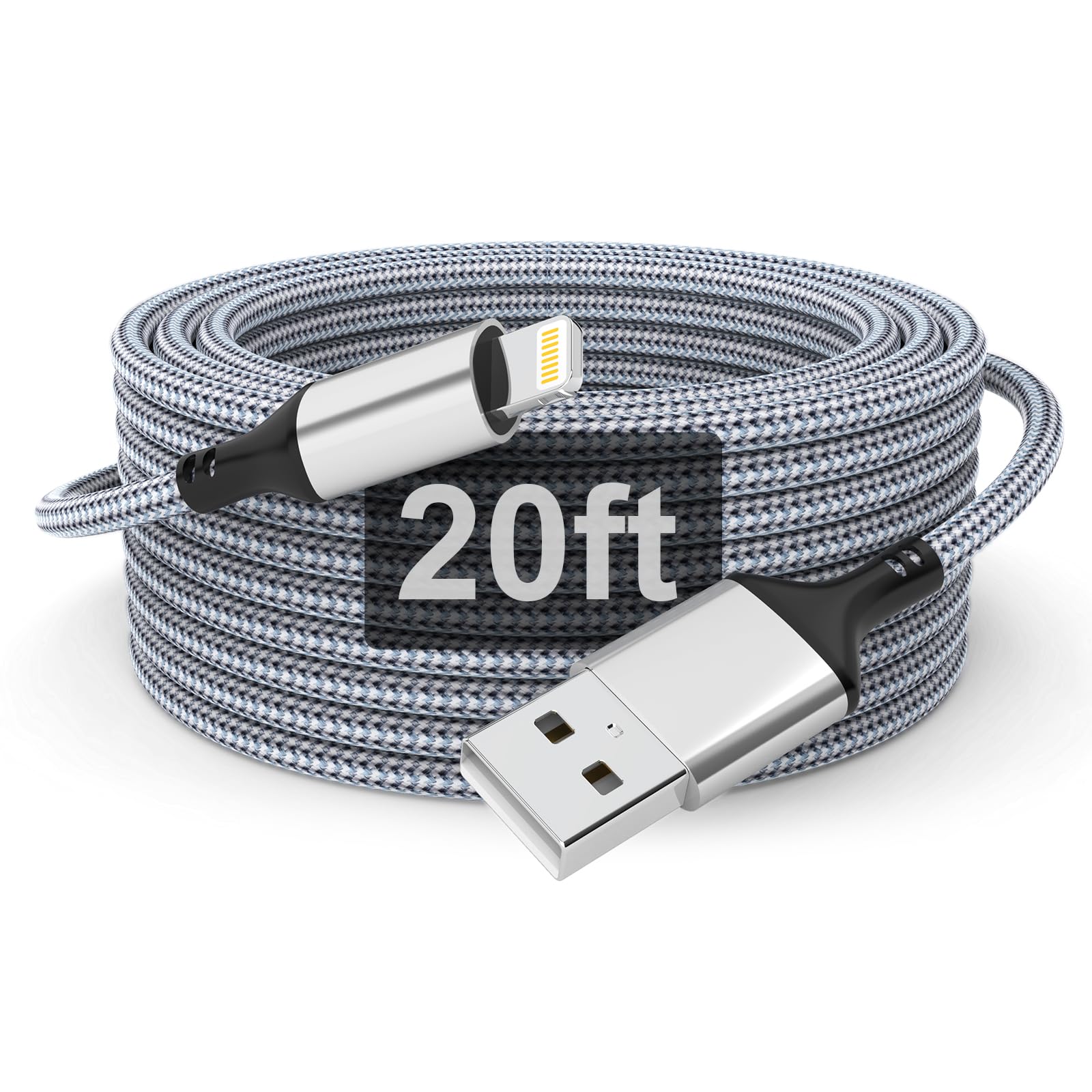 Cable de teléfono de 6 m de largo