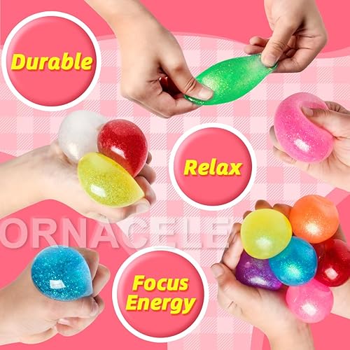 Miniatura 3 de ORNACELE Paquete de 32 tarjetas de felicitación para el día de San Valentín con bola antiestrés, tarjetas de intercambio de San Valentín para niñas