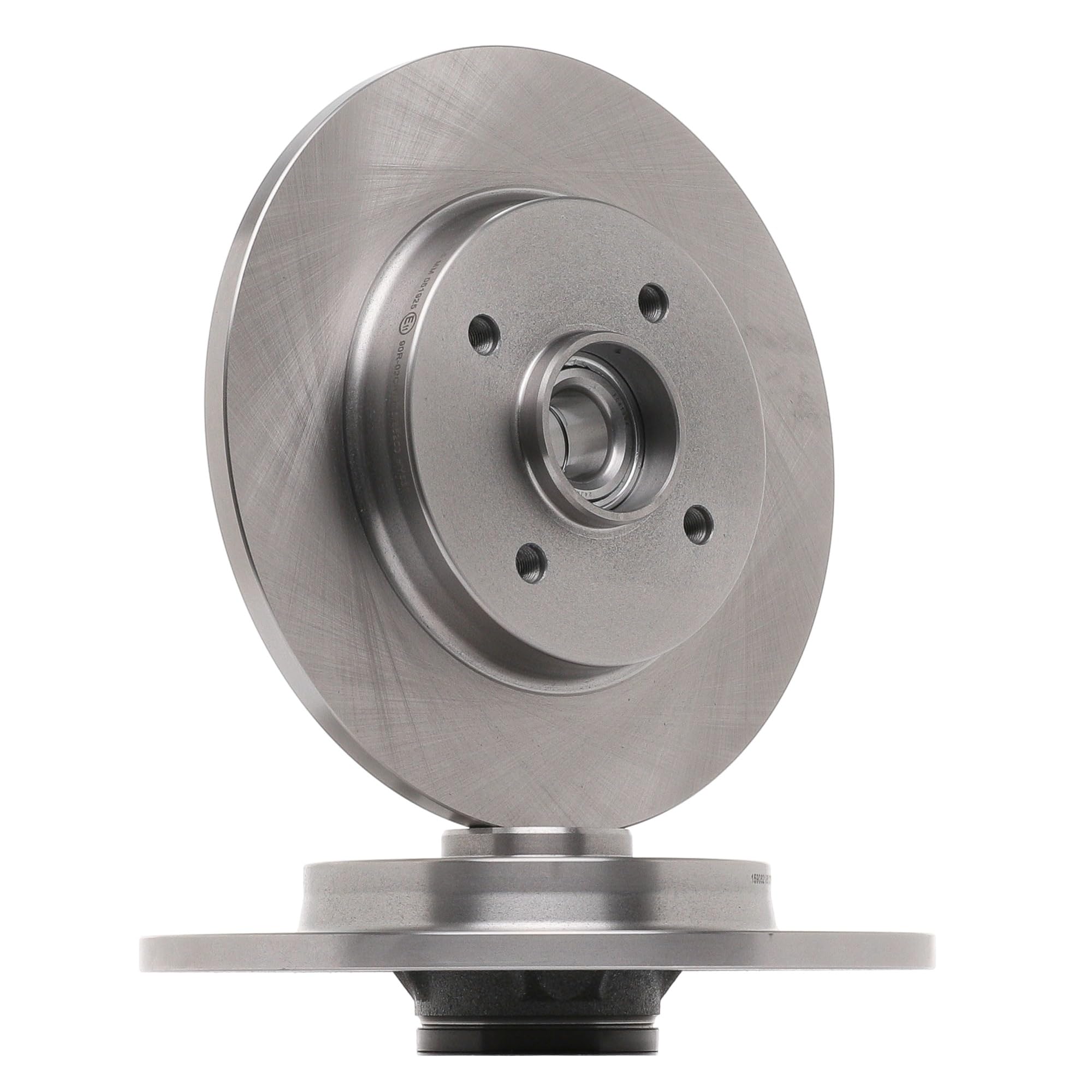 RIDEX 82B0700 2x Disco freno Posteriore con cuscinetto ruota Compatibilità con PEUGEOT 3008 0U