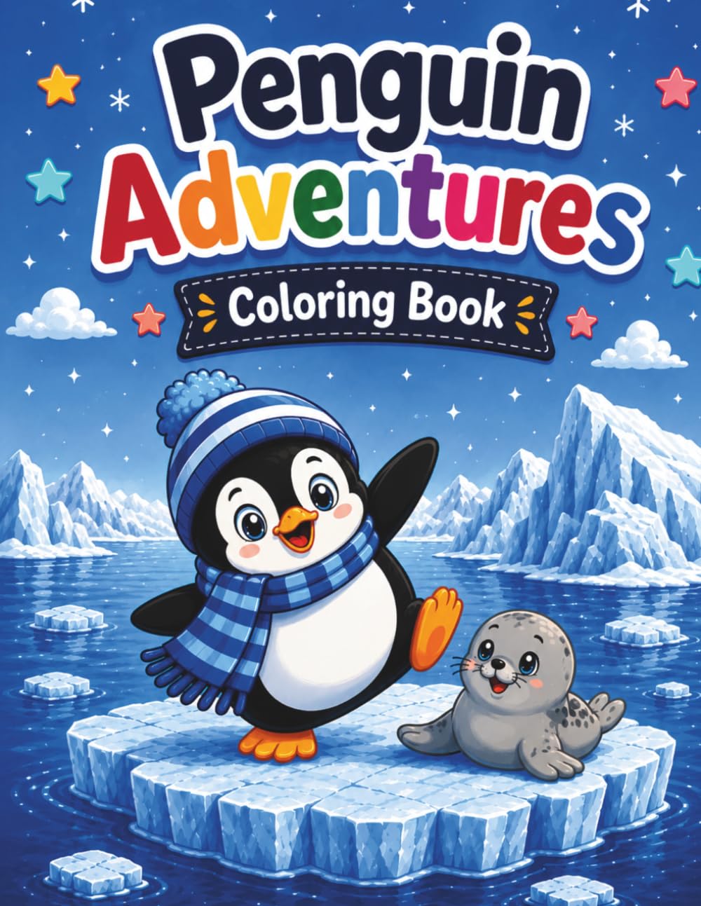 Penguin Adventures Coloring Book
