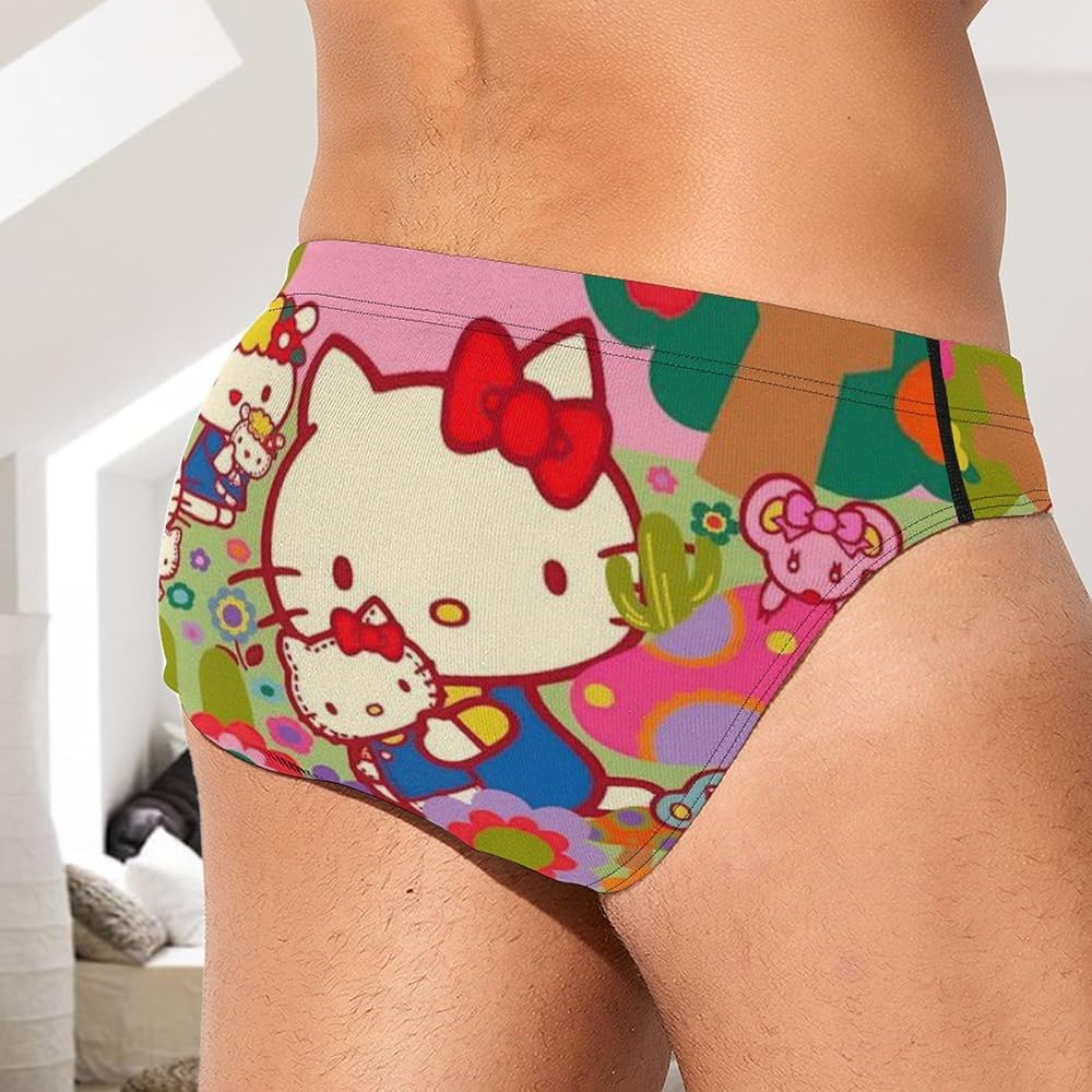 Amazon | [WEBERT] (あいのにじょ) メンズ三角パンツ ハローキティ (22