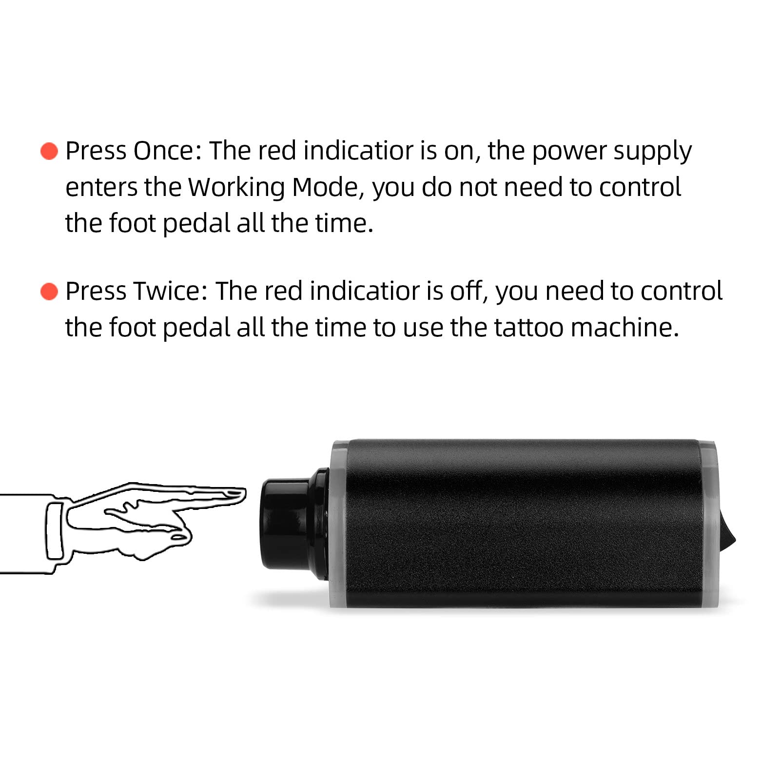 ATOMUS Tattoo Pen Kit Profesional Máquina de Tatuaje Completa con Agujas, Suministros y Alimentos para Tinta
