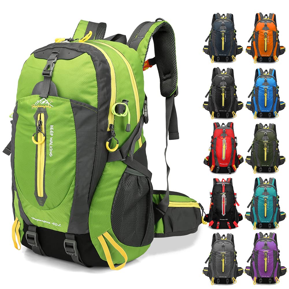 Zaino Militare,40L Water Resistant Travel Zaino Campeggio Escursione Laptop Daypack Trekking Climb Borse Posteriori per Gli Uomini Donne