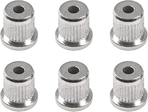 Miniatura 4 de 1 juego de placa Yootones de 0.250 in con electrocohete y férulas de cuerda de guitarra y bajo, placa de metal para el cuello compatible con Tele