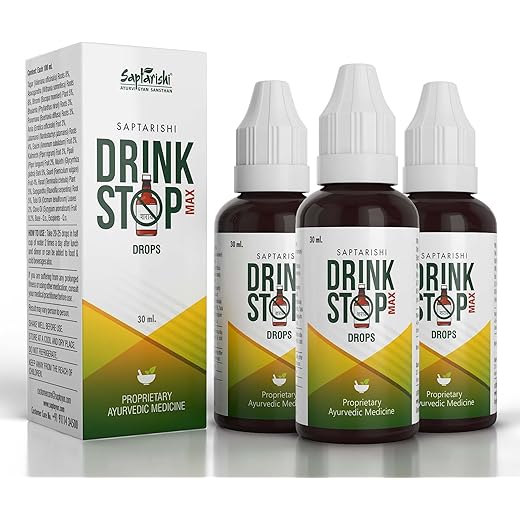 Saptarishi Anti-Addiction Drops 30ml Pack of 3