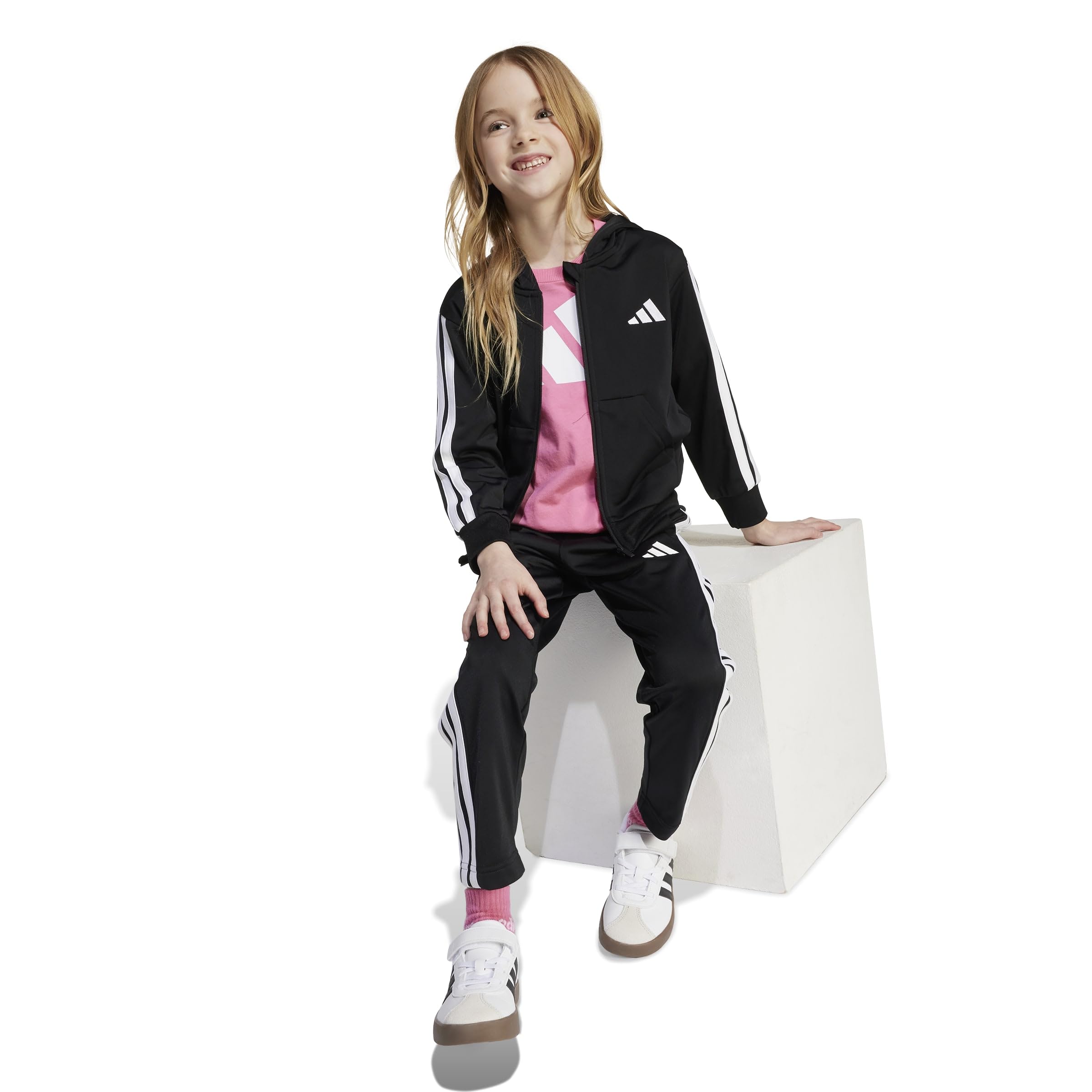 adidas Kinder Essentials 3 Stripes Tracksuit Trainingsanzug