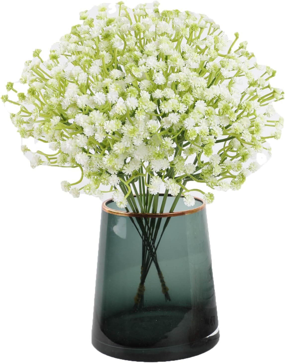 VRB Dec 20 Pcs Artificial Baby's Breath Flower Bunch,Gypsophila Bouquets Flower Sticks for Vase,Flowers for Vases, Decoration Items for Living Room,Home Decor,Chritmas (20 Pcs - White Gypsophila)-image-37