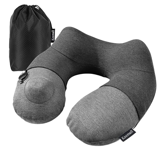 Premium Inflatable Airplane Neck Pillow