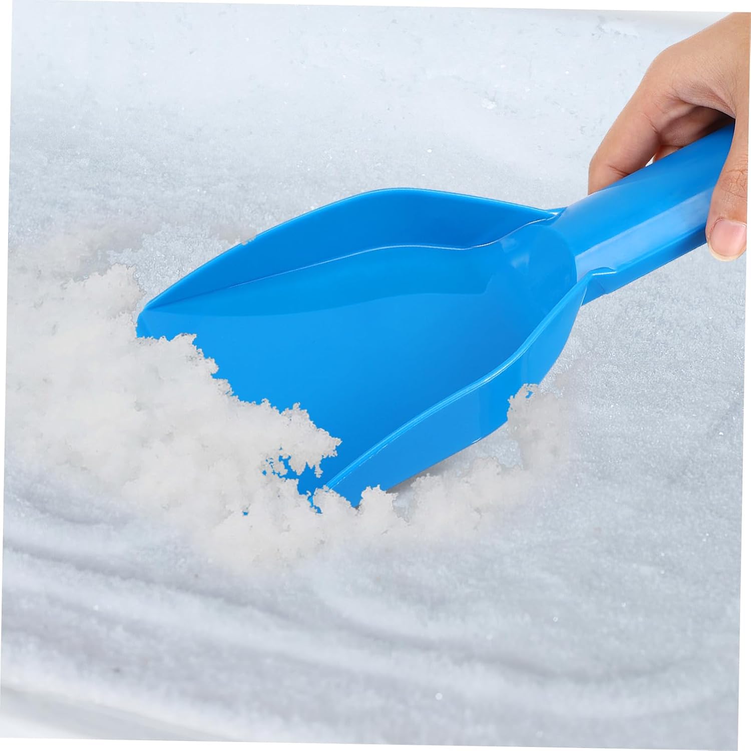 2 Pack Handheld Refrigerator Ice Scraper Set, Plastic PP Deicing Tool image 4