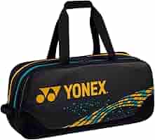 ヨネックス トーナメントバッグ ブラック ゴールド YONEX Amazon.co.jp: [YONEX] テニス ラケットバッグ 2WAYトーナメント
