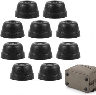 VALICLUD Plastic Luggage Feet Pads, 10 Pack | Backpack Feet, Replacement Parts Luggage Accessories, for Travel Suitcase Bottom Foot, Bag Foot Travel Bags