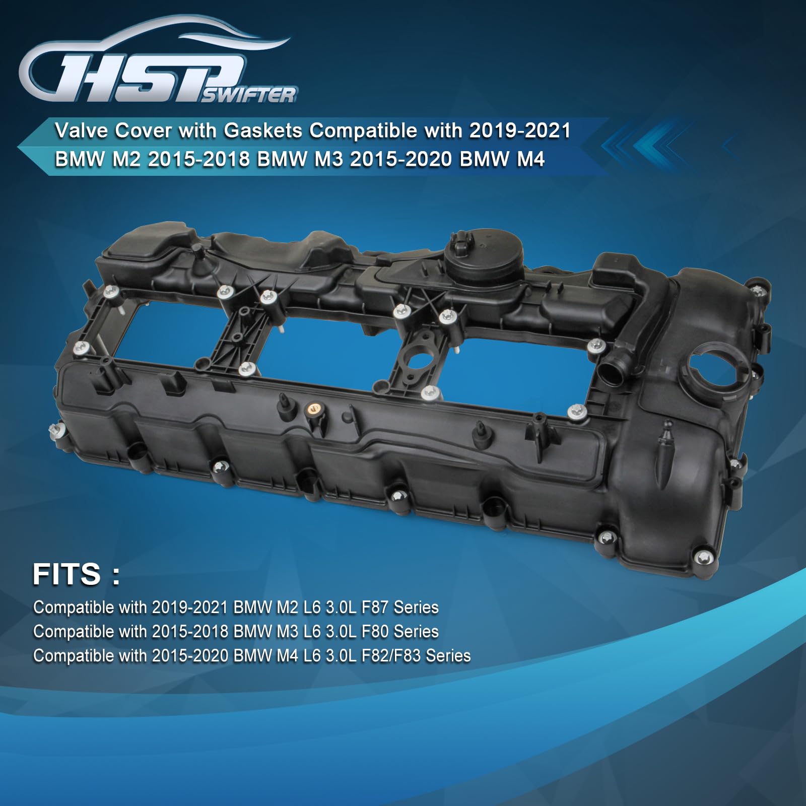 Amazon.com: HSPSWIFTER Valve Cover with Gaskets Compatible with  