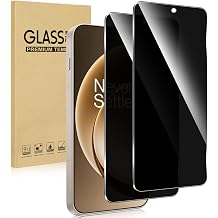 2 Pack for OnePlus 15 Privacy Screen Protector, Ultra 9H Accessories, Anti-Spy Glass Film, Easy Install, Bubble Free, Case Friendly, Anti-Scratch Tempered Glass for OnePlus 15 5G