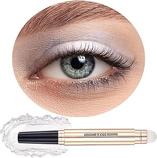 Sombra de ojos blanca en barra, lápiz de somb...