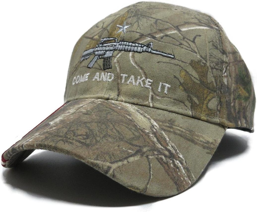 AISONK Come and Take It Rifle AR15 2nd Amendment Cap Hat American Flag1
