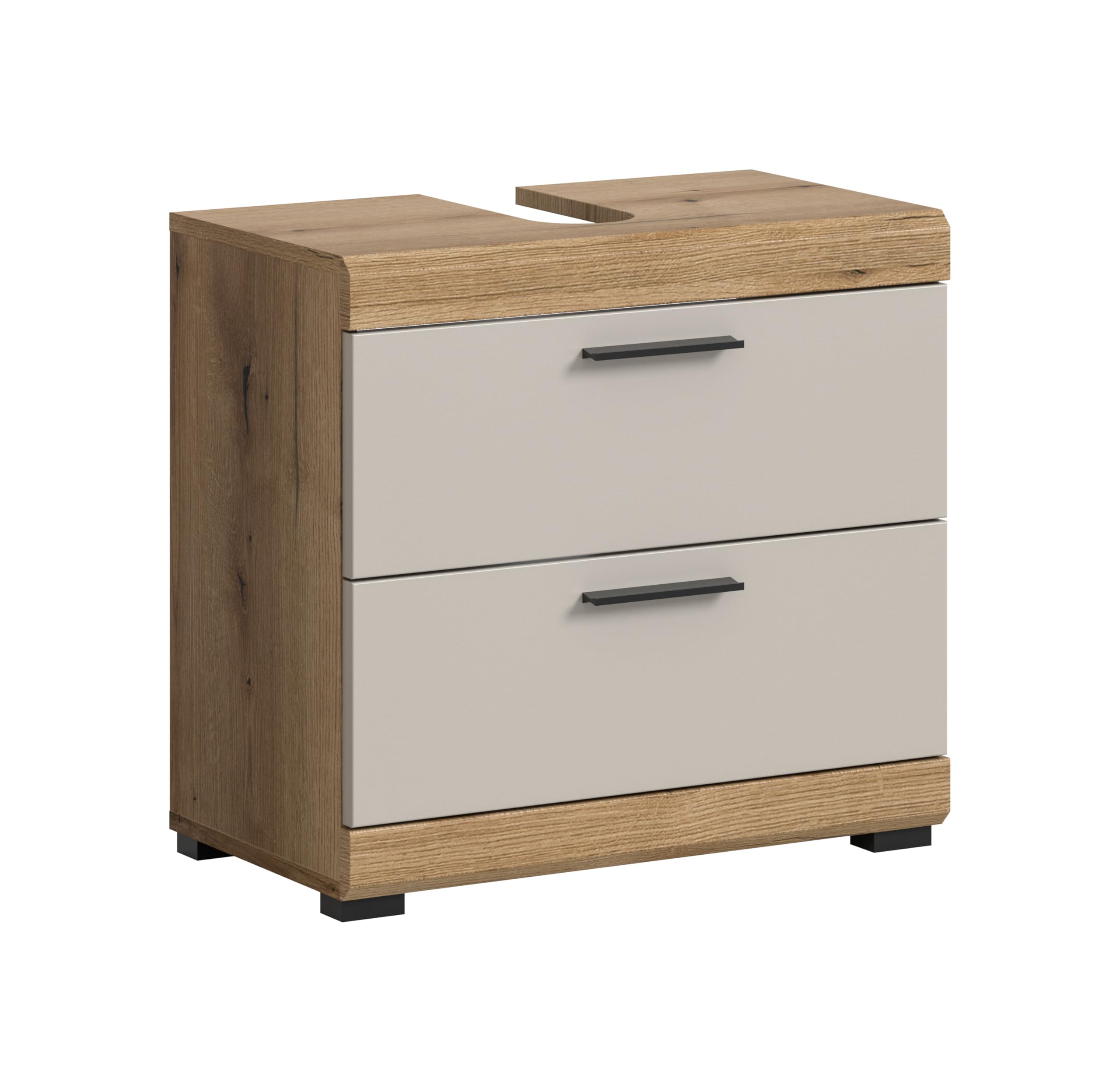 Waschbeckenunterschrank Scout 60x56x34 cm – Evoak Oak / Kaschmir matt, xonox.home
