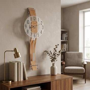 Hermle Pendulum Clocks 70644-382200 wall clock