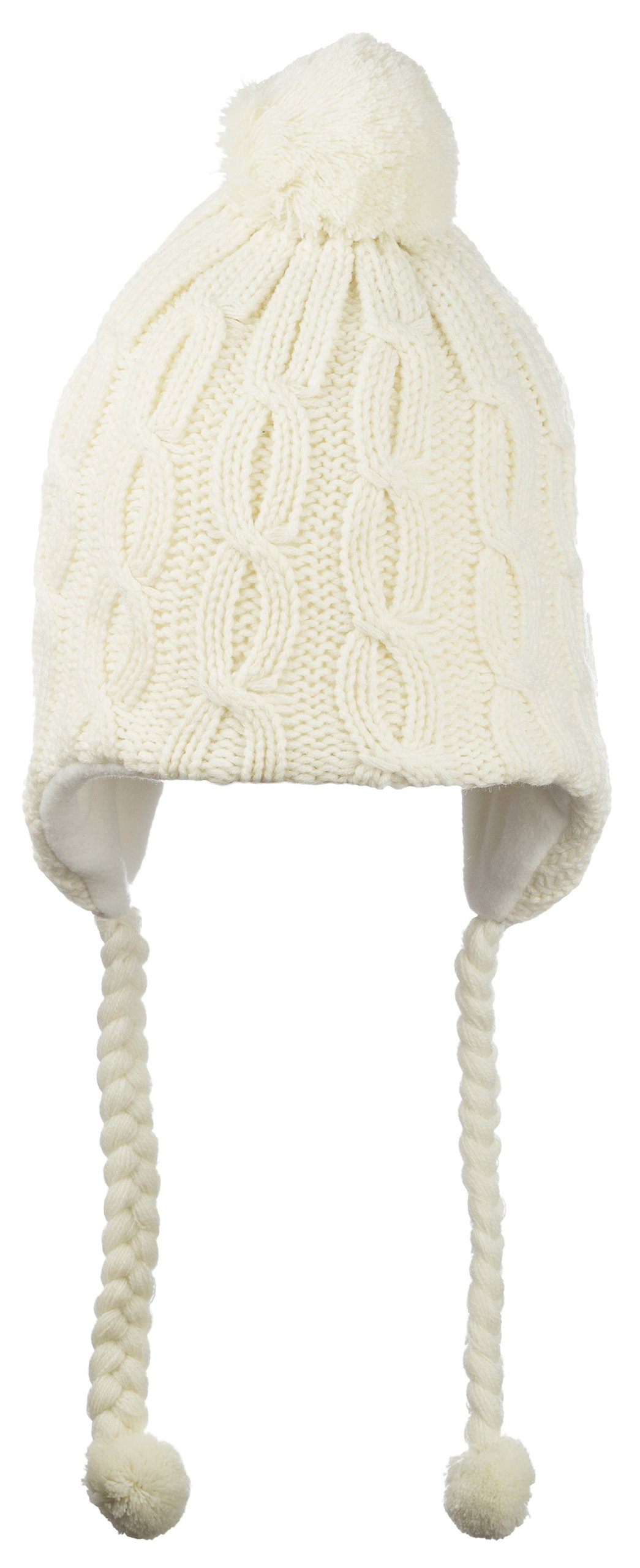 KitSound KSBEPCC Casque Intra-auriculaire Bonnet péruvien tricoté avec Pompon pour iPhone, iPod, iPad Mini et Lecteur MP3