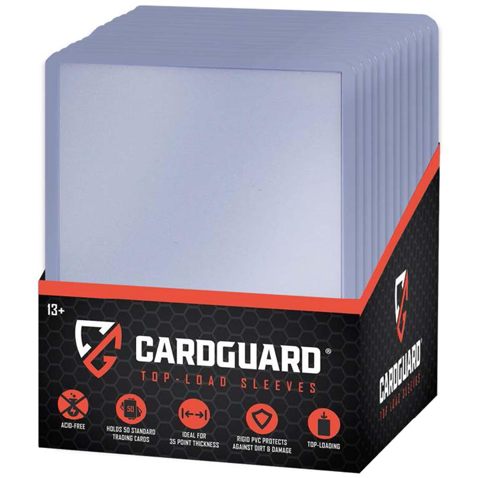 cardguard premium card sleeves Graded Card Resealable Sleeves (100ct) main image 1