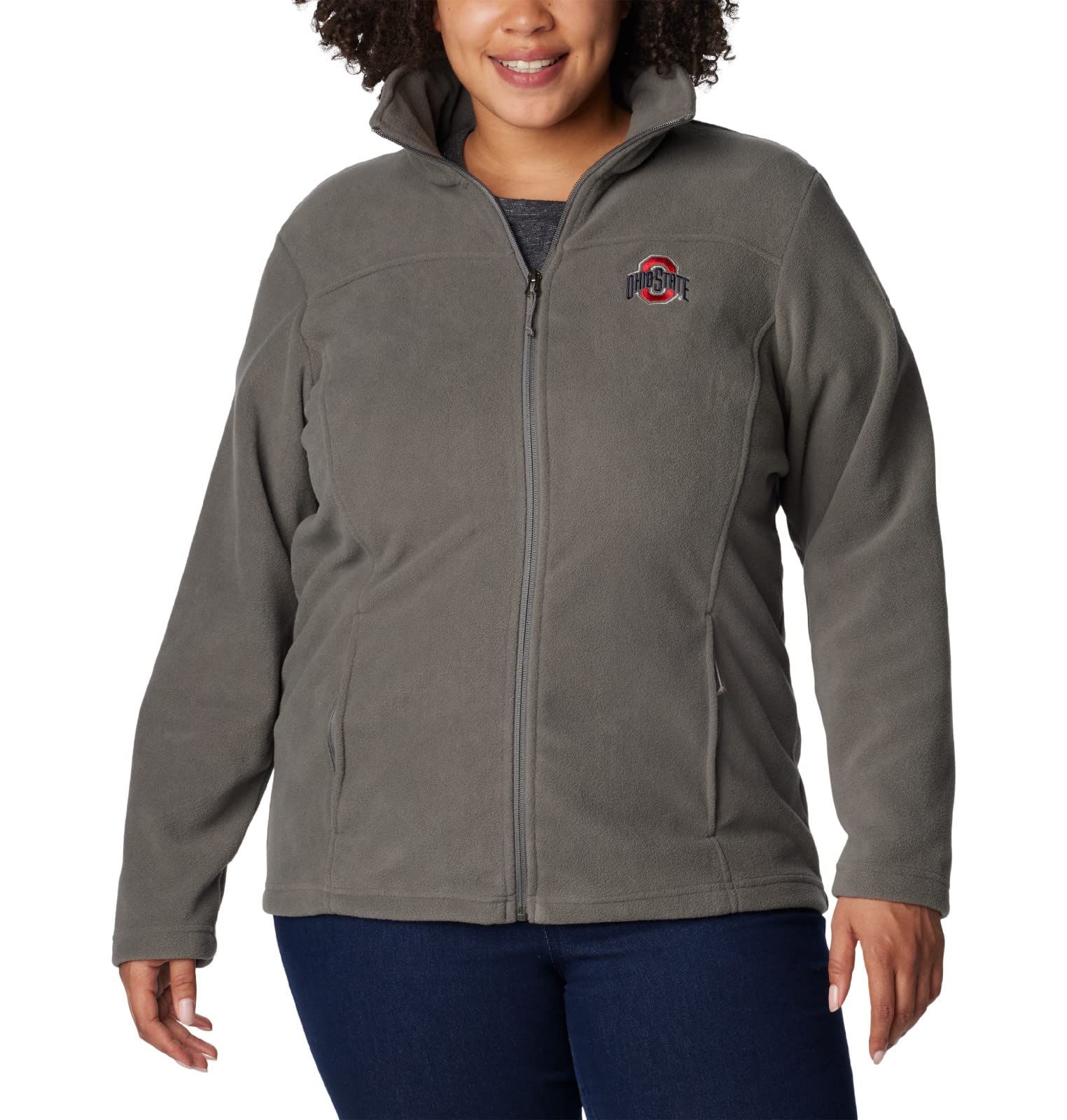 Columbia Collegiate Give and Go II - Giacca in pile da donna con cerniera intera