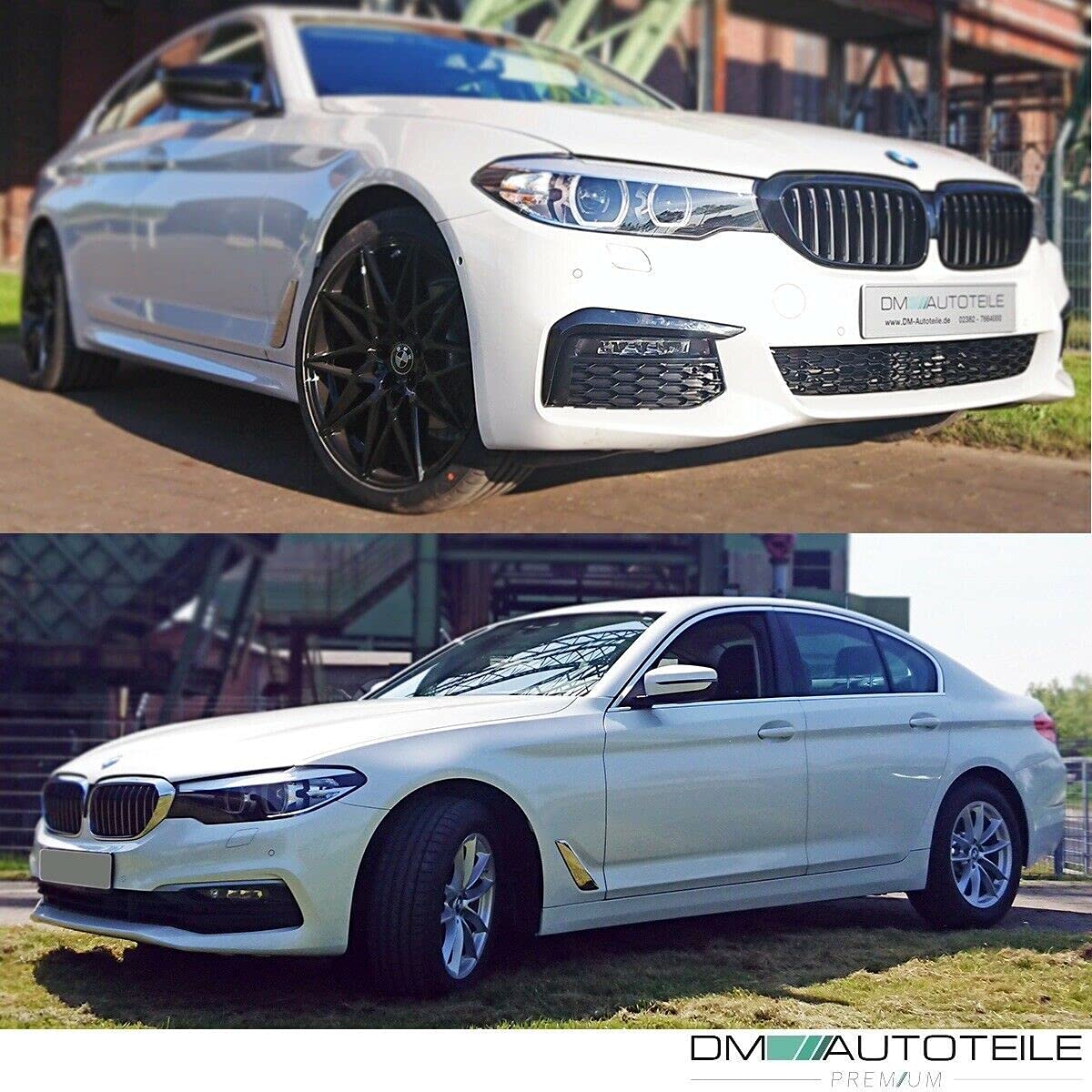 DM Autoteile Set Sport-Performance Kühlergrill schwarz glänzend 5er G30 G31 ab 2017-2020