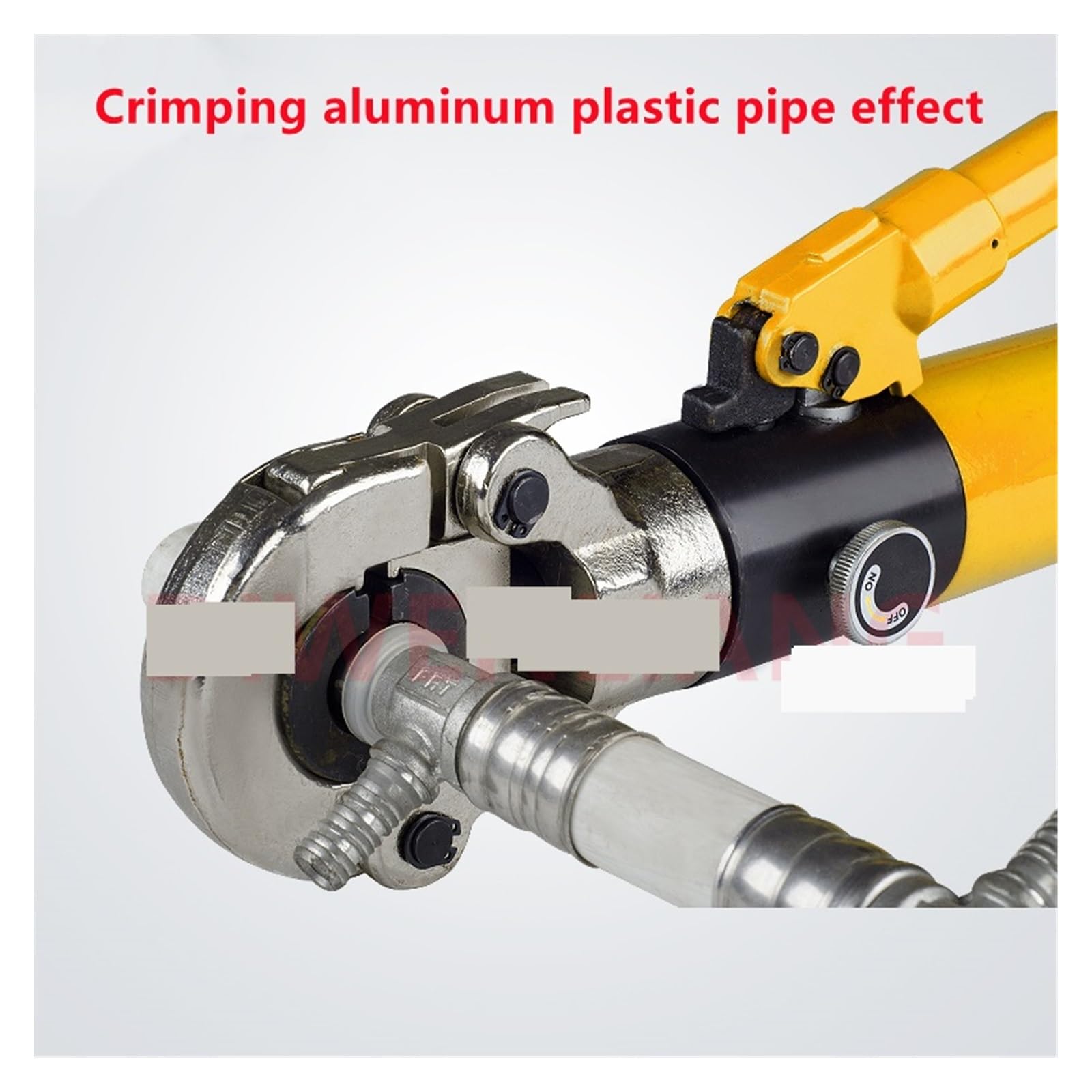 Hydrauliczny klucz do rur ciśnieniowych szczypce do zaciskania hydraulik hydrauliczny klucz do rur do rur aluminiowych z tworzywa sztucznego(With U Moulds)