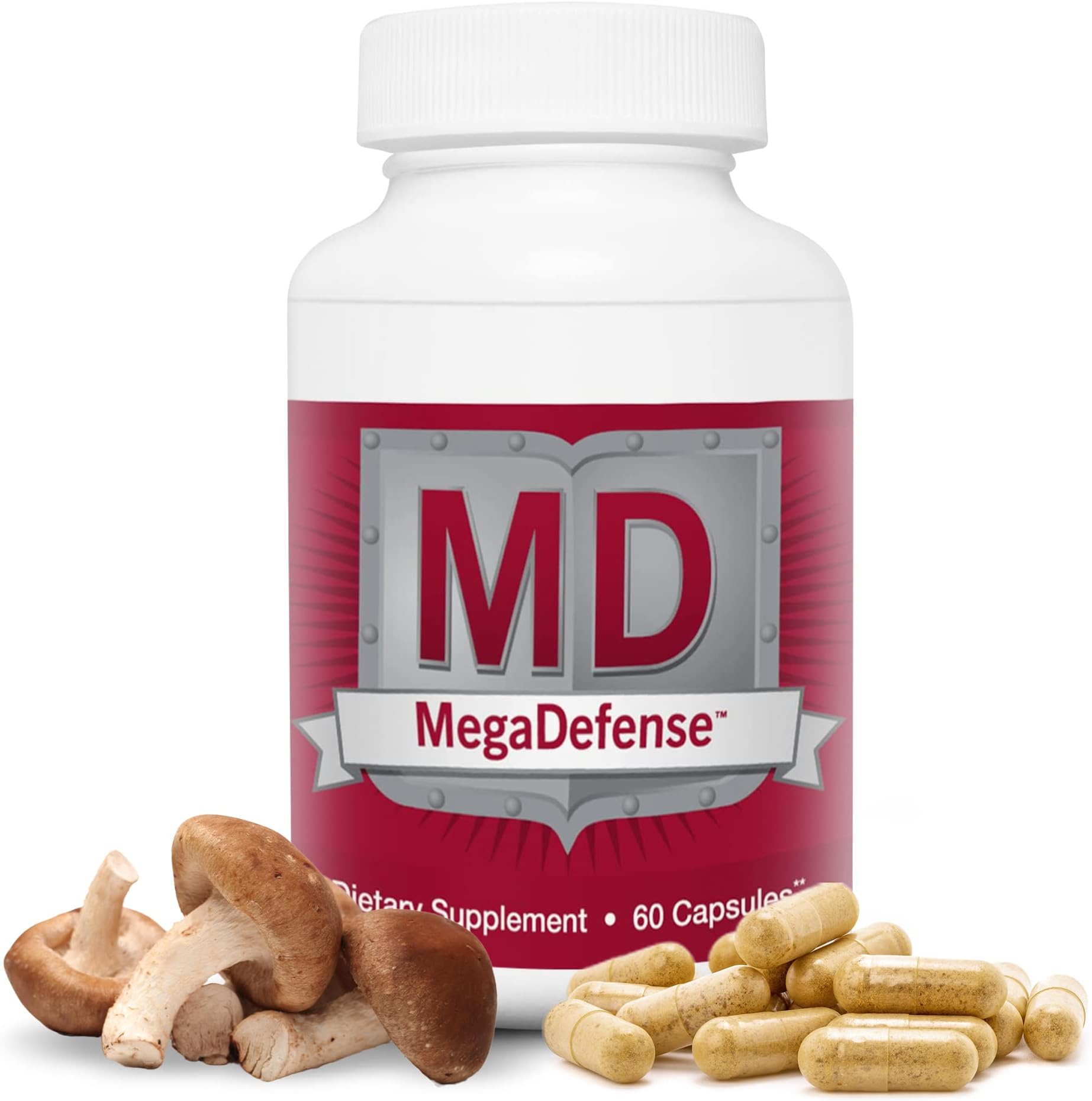 MegaDefense Organic Mushroom Capsules
