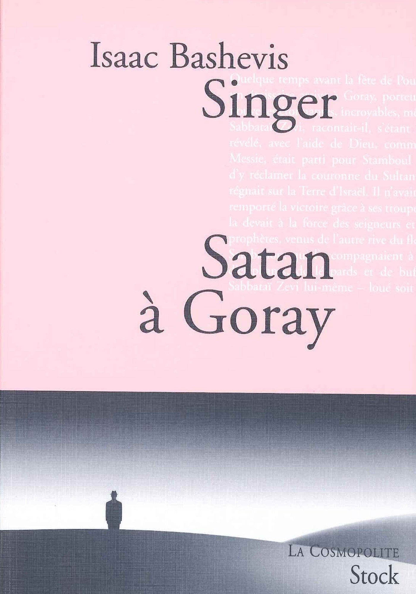 Satan à Goray roman fantastique et mystères historiques