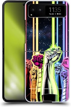 Head Case Designs Officially Licensed Green Lantern DC Comics Power Rings Comic Book Covers Hard Back Case Compatible With Motorola Razr 40 / Razr 2023