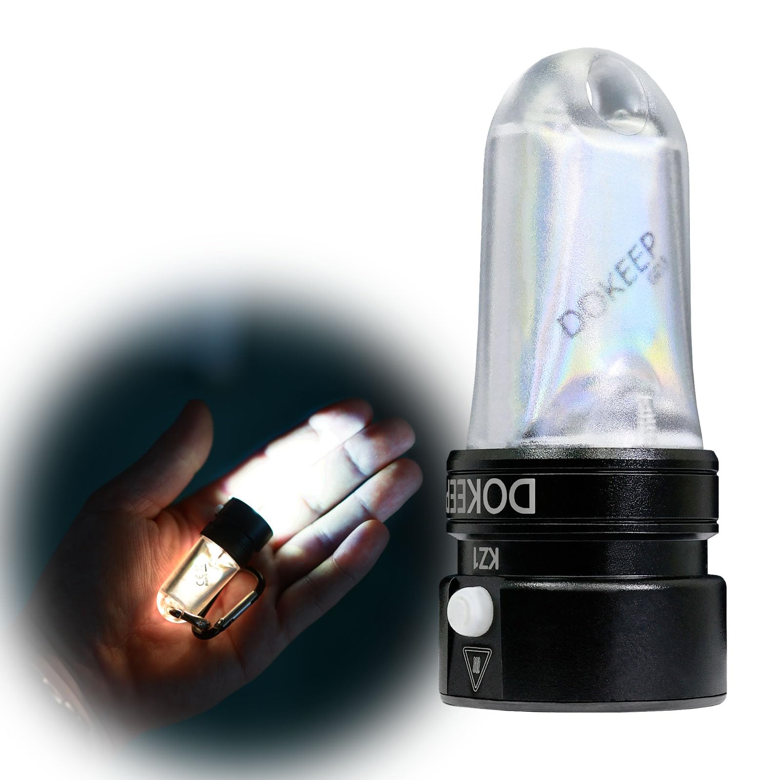 Amazon.co.jp: DOKEEP GD3 ミニ LEDライト KZ1 懐中電灯アダプター