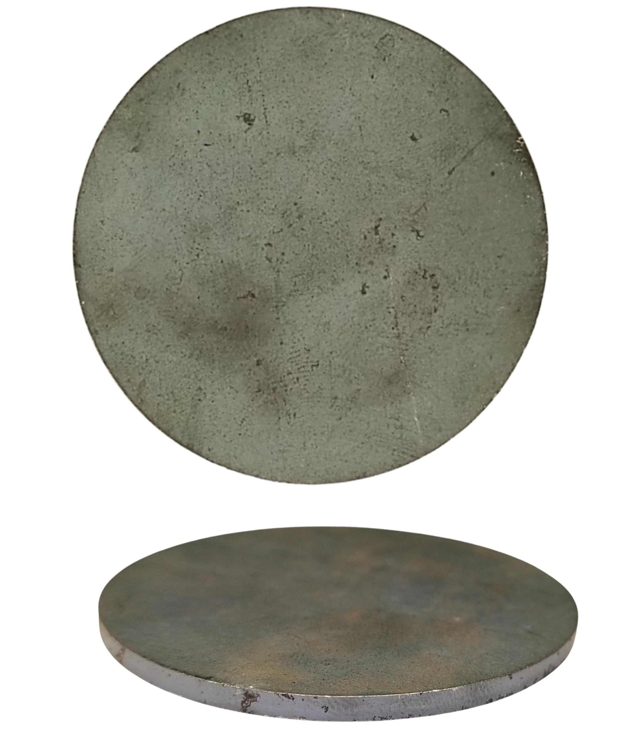 3mm thick Mild Steel Sheet Plate round 6.3cm Diameter spacer hardware work, scientific research, lab and artwork-image-38