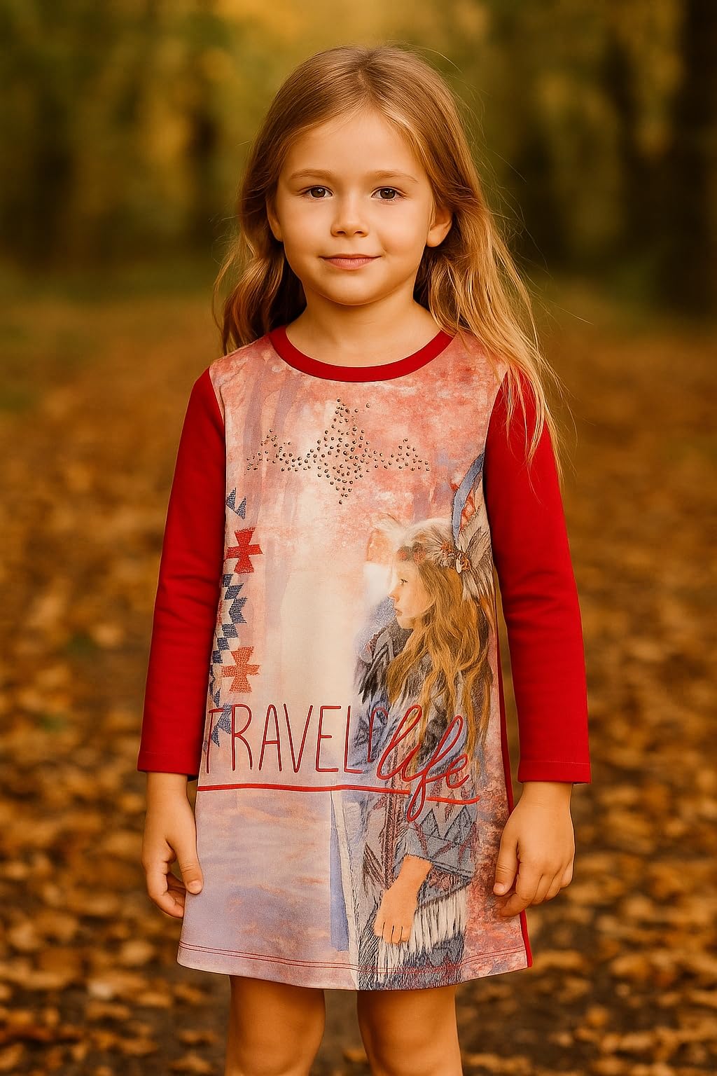 Mayoral Vestito Bambina 3-9 Anni – Abito Elegante Rosso con Balze in Tulle, Maniche Corte, Abito Principessa da Cerimonia, Vestito Natalizio e Carnevale