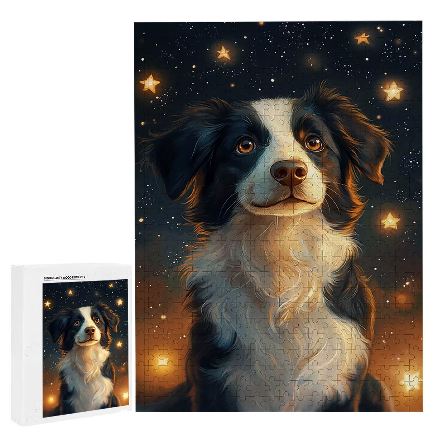 5000 sztuk puzzli, gwiazda pies 5000 sztuk puzzli dla dorosłych, prezent rocznicowy, prezent świąteczny, dekoracja domu, zapobieganie degeneracji mózgu u osób starszych v-891