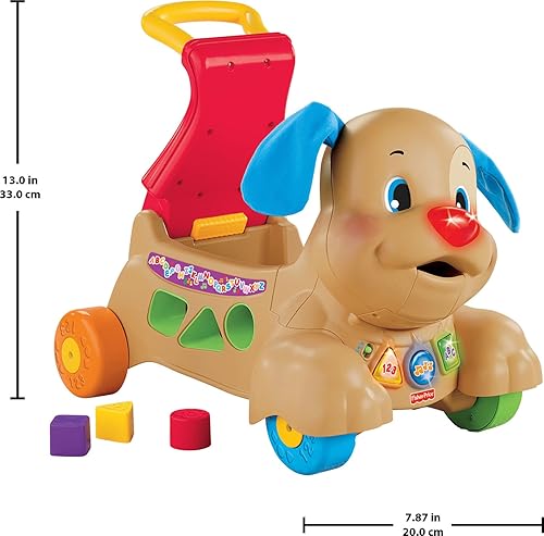 Miniatura 6 de Cachorro para pasear y montar Laugh and Learn de Fisher-Price