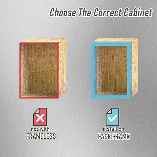 Miniatura 3 de HTCELLE - Bisagras de gabinete de cierre suave, paquete de 10 5 pares de bisagras de puerta de cierre automático de 12 pulgada para armarios de