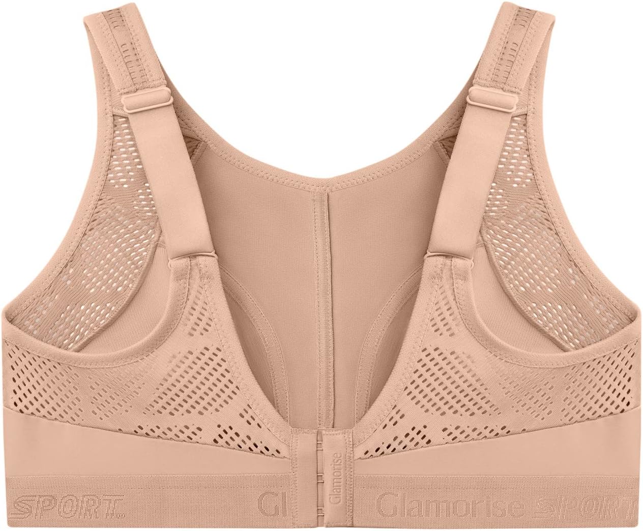 Glamorise Womens No-Sweat Mesh Sports Bra Wirefree #1068 - Image 6