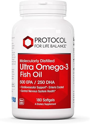 Protocolo para la vida EquilibrioUltra 500Omega-3EPA250DHA 1 1