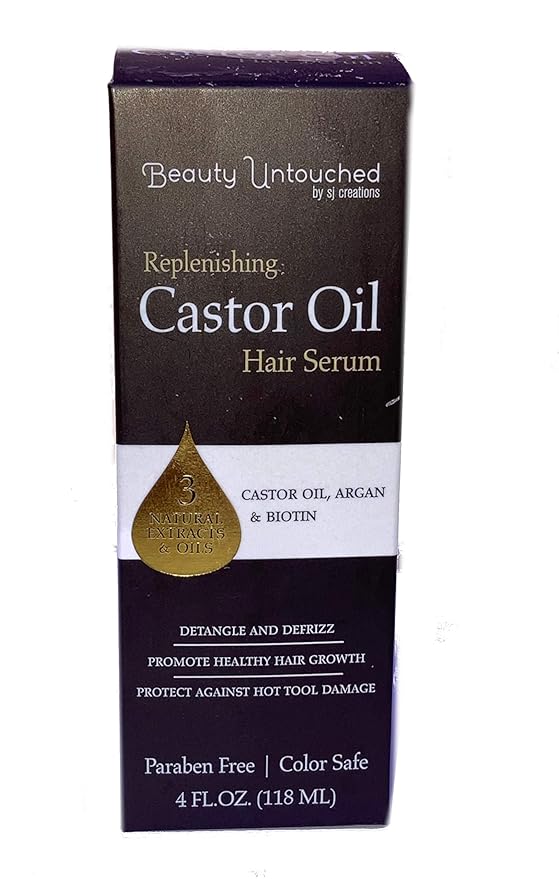 Beauty Untouched Replenishing Castor Oil Hair Serum