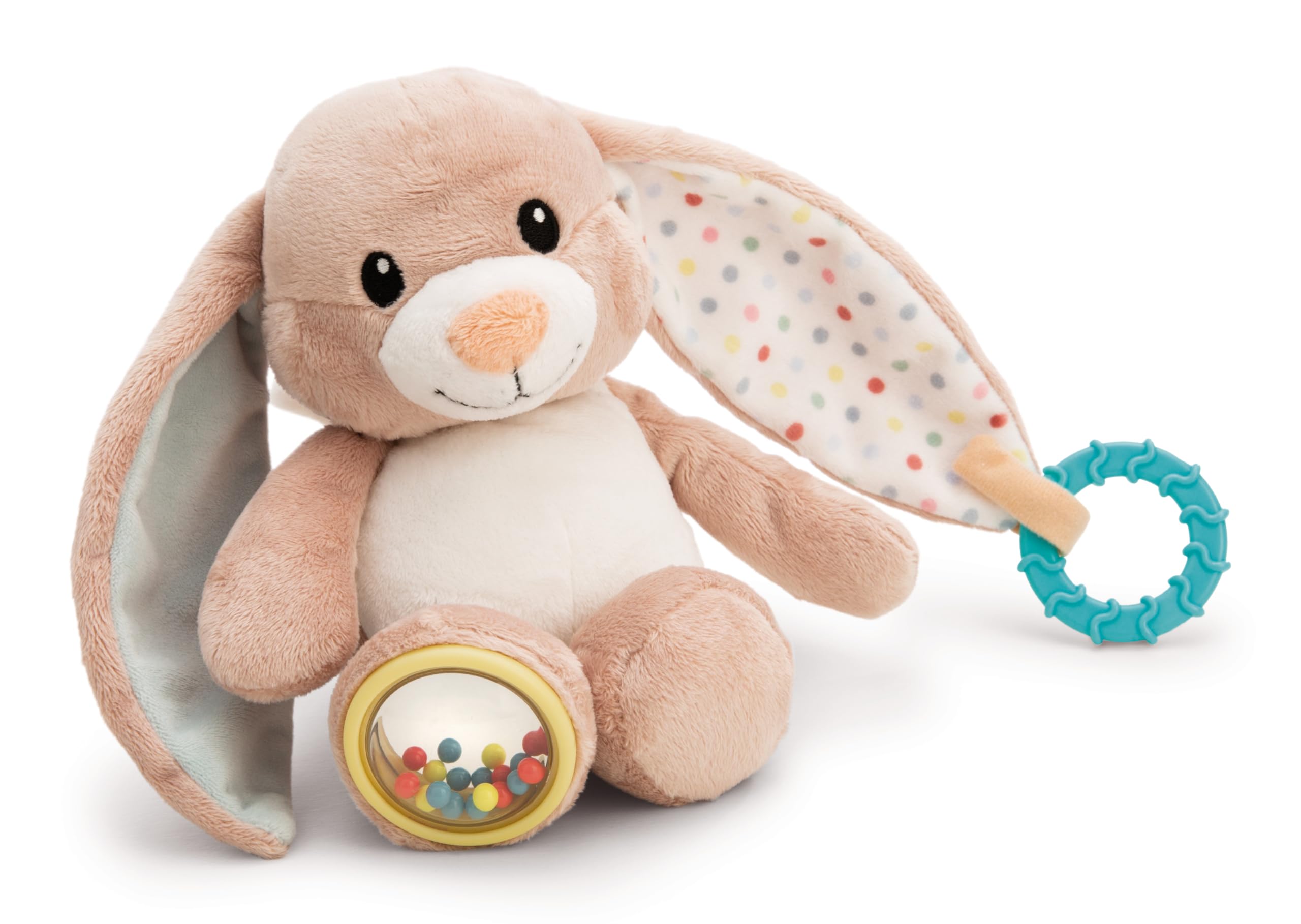 NICI Activity NICI soft toy bunny Fjella 23cm pink - Cuddly toy for babies and toddlers to grab, cuddle, discover and fall asleep with - 61887