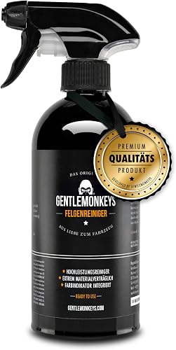 GENTLEMONKEYS Profi Felgenreiniger mit Farbumschlag (500 ml)