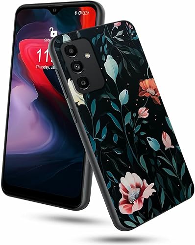 Miniatura 292 de Funda protectora para Samsung Galaxy A13 5G/A04S para Samsung Galaxy A13 5G/A04S, funda de silicona TPU suave con calavera de rosa, diseño elegante