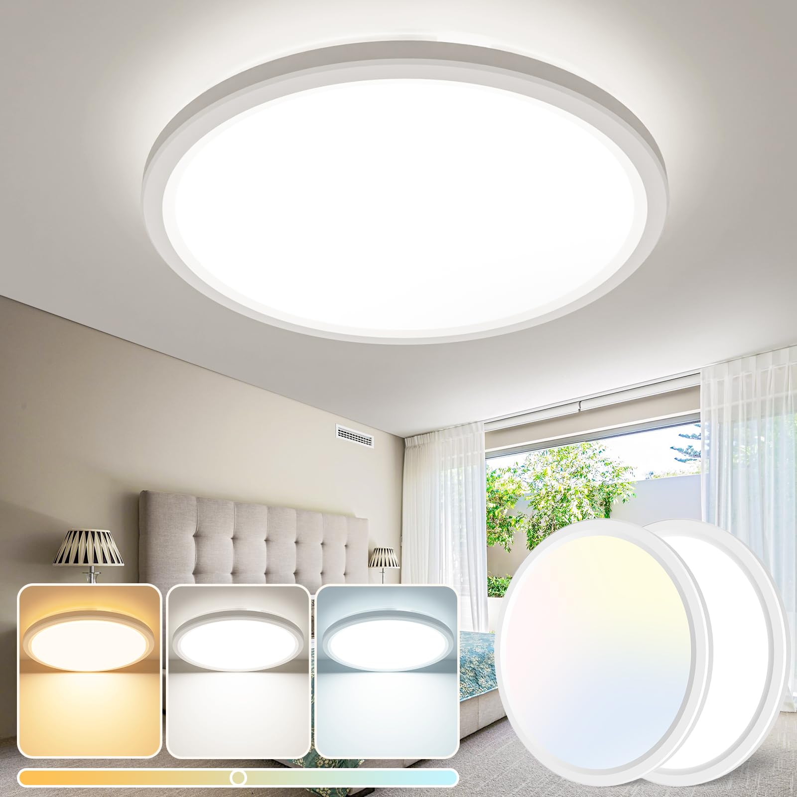 slochi 18W 1800LM LED Deckenlampe